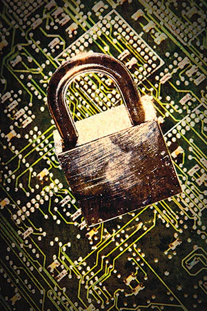 photo of lock