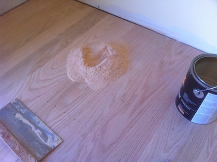 Wood Filler Floor, Hardwood Floor Filler Sawdust