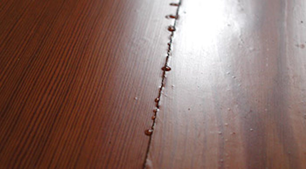 photo of wood floor finish