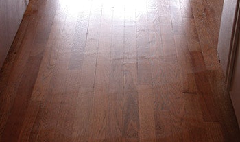 photo of wood floor finish