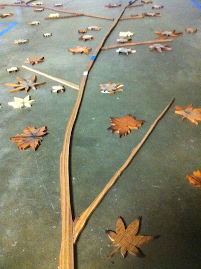 Avi Hadad Leaf Inlay Step 4