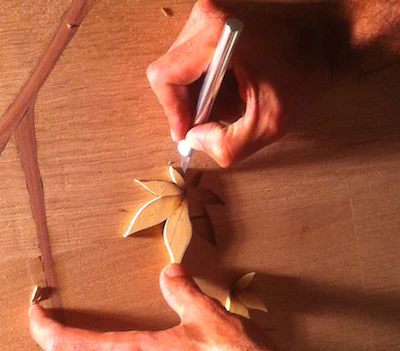 Avi Hadad Leaf Inlay Xacto Knife