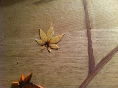 Avi Hadad Leaf Inlay Leaf Installed