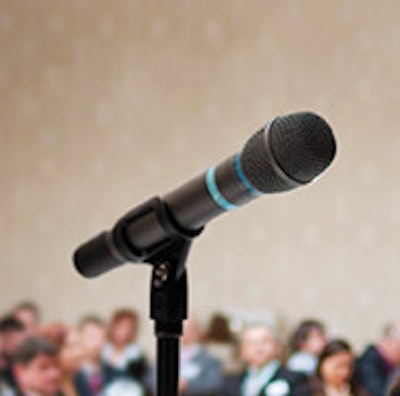 photo of a microphone