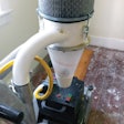 photo of floor sander