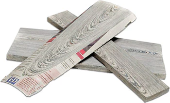 photo of project turning paper into wood