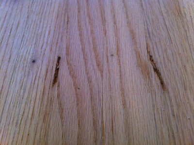 Sanded Marks