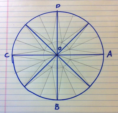Drawing For Wood Flooring Medallion