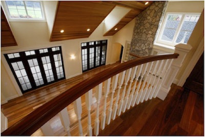 Jarrah and spotted gum wood floor