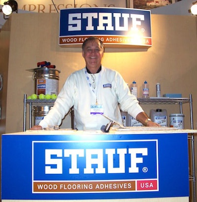 Bob Sweezey In Stauf Booth