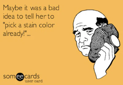 Cartoon Pick Stain Color