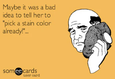 Cartoon Pick Stain Color