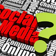collage of social media