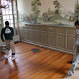 applying hardwax oil