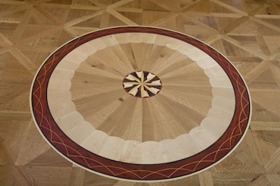 Avi Hadad Custom Wood Floor Inlay