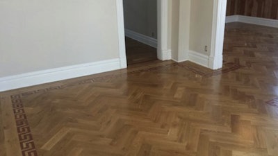 Keith Long Herringbone With Greek Key