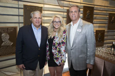 From left, Don Finkell, Jamie Lynn Spears and Wayne Cotton. Photo: David Stluka Photography