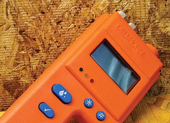 phot of a moisture meter
