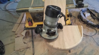 Keith Long 3 Router On Top Of Stair Tread