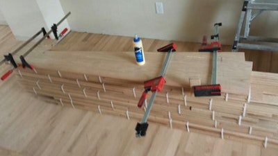 Keith Long Tread Glued And Clamped Full