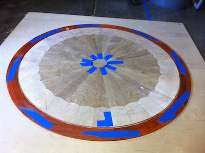 Avi Hadad Medallion Padauk Routed
