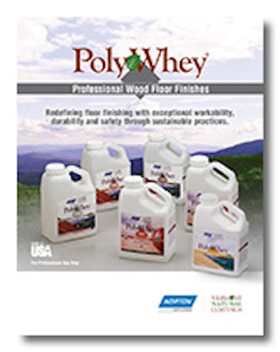 Norton/Vermont Natural Coatings PolyWhey Professional Wood Floor Finishes