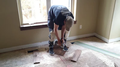 Keith Long John Screwing Down Backer Board