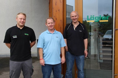 Marc Schulz, Jeff Fairbanks And Karl Lägler At Lägler Headquarters In Güglingen, Germany