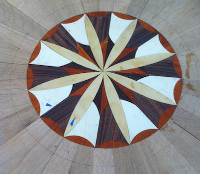 Avi Hadad Medallion Center Part Closeup