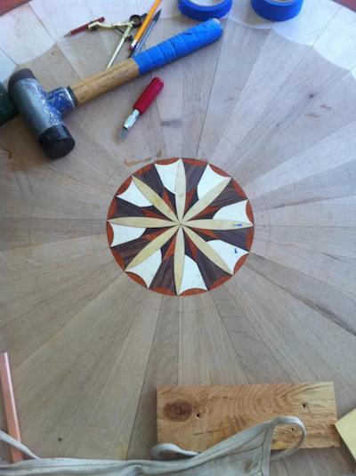 Avi Hadad Medallion Center Part Installed