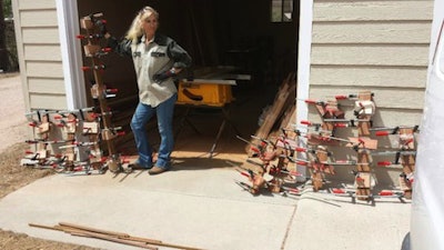 Keith Long Robin With Clamped Material