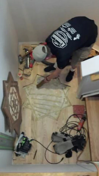 Keith Long Gluing Inlay