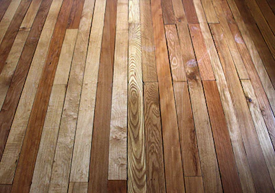 The Donoho Hotel’s floors show a variety of species
