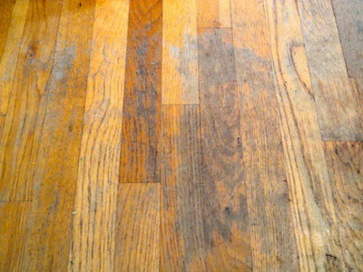 Michael Purser Worn Wood Floor
