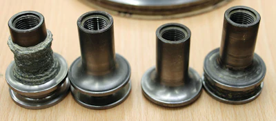 Here’s another part that can wear out on your edger: motor pulleys. They should be checked periodically for wear; when they get bad enough the edger will start to make a bad sound and, eventually, the disc won’t turn.