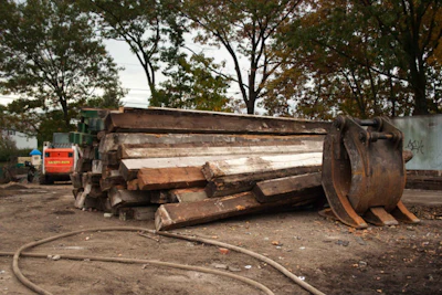 Reclaimed Heart Pine Beams