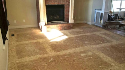 Subfloor Sanded Subfloor