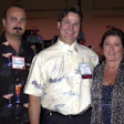 Joe Boone Jr. and siblings Daniel and Tina at the 2002 NWFA convention in Orlando.