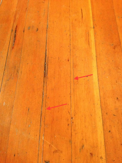 These fine cracks are the precursor to the wood shearing off entirely, like in the photo below.