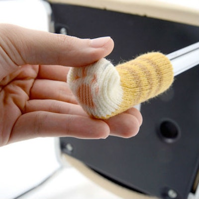 The Nekoashi chair socks by Japanese design company Toyo Case.