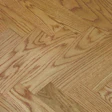A wood floor that has been sanded carefully and stained correctly has an even appearance, with no obvious sanding marks or streaks