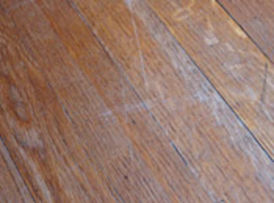 Areas Where The Floor Looks Gray And/Or The Finish Appears To Be Worn Off Entirely Indicate A Floor That Has To Be Resanded