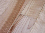 Moisture Damage, Such As These Black Lines At Board Edges From A Leaking Christmas Tree Stand, Will Still Be Visible After Recoating