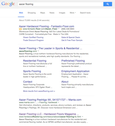 Your company's online Resource Book listing often appears on the first page of Google search results.