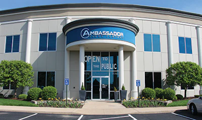 Ambassador Floor's headquarters is in Chesterfield, Mo., a stretch of land west of St. Louis that was once covered by 20 feet of water during a flood in 1993.