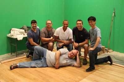 From left: Me, Bryan Gillet, John Neuman, Arsid Panxhi, Wilson Lam. Splayed at bottom: Instructor Mark Mukosiej