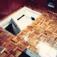 I didn't think about potential consequences to my own health when I was using chlorinated solvent adhesive and moisture-cure urethane on jobs like this one.