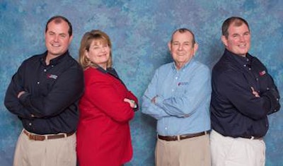 Left to right: Joe, Mary, Ed and Mike Glavin