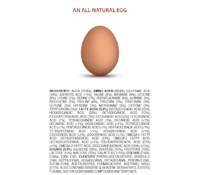 3 1 16 All Natural Egg