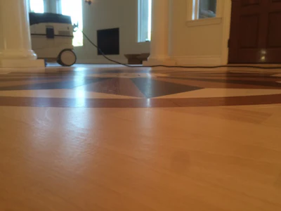 This is after the second coat of water-based finish.